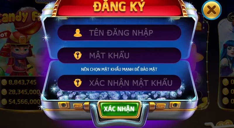 Bước 2: Đăng ký game